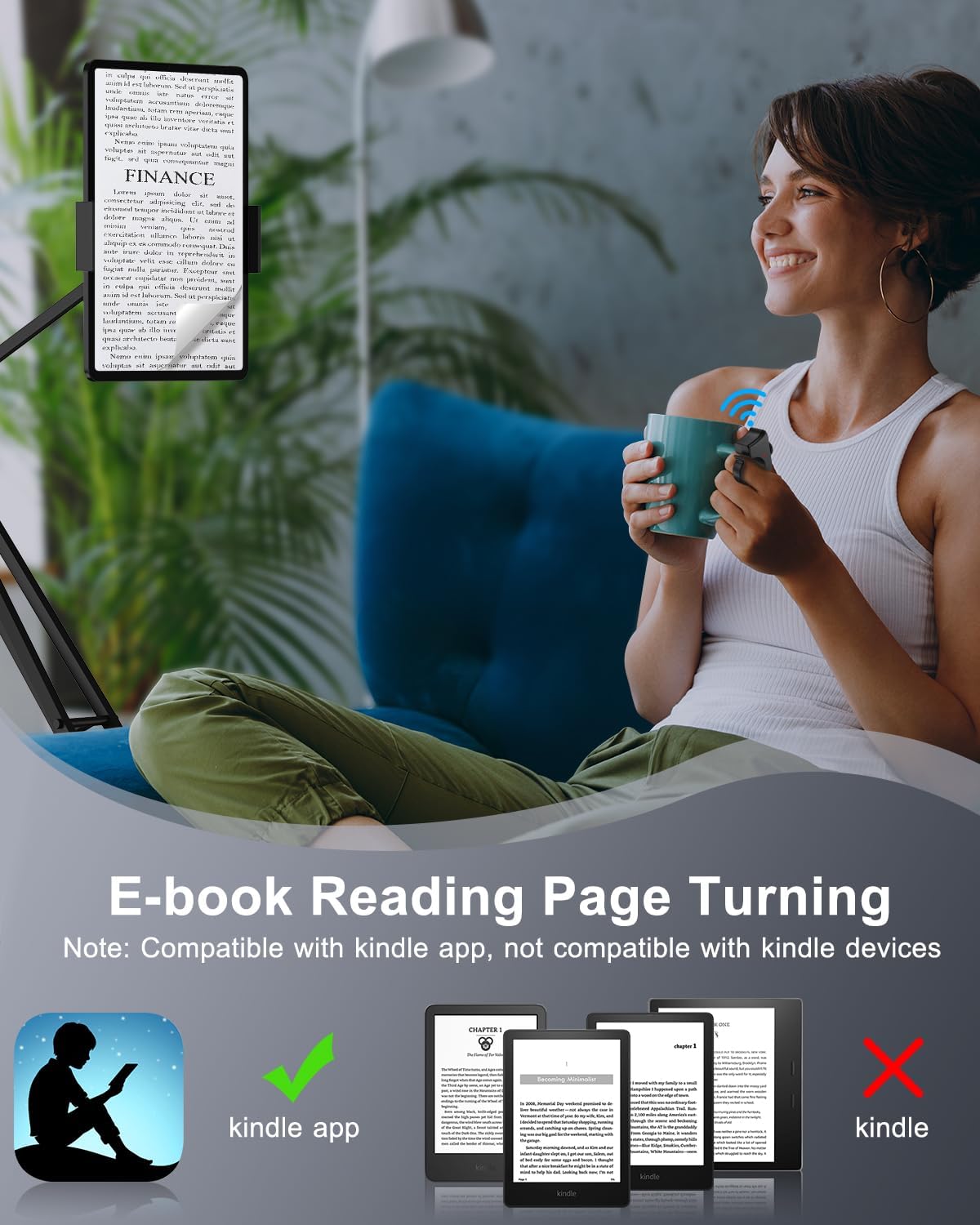 ScrollAway Wireless Finger Ring Remote