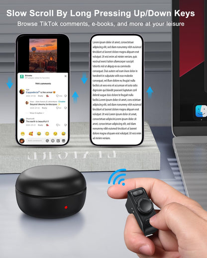 ScrollAway Wireless Finger Ring Remote