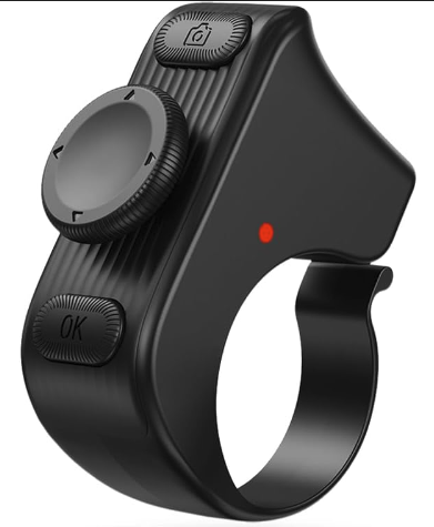 ScrollAway Wireless Finger Ring Remote